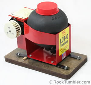 Vibratory rock tumbler