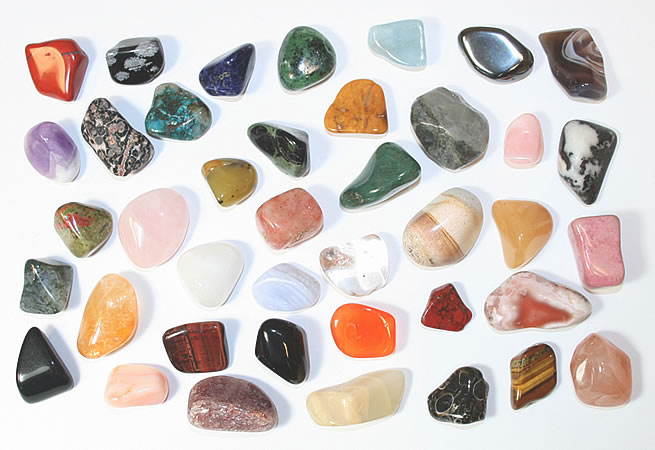 What are some different kinds of gemstones?