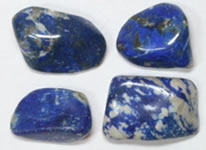 blue stone with gold flecks