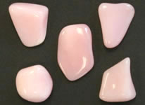 pale pink stone