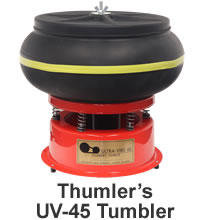 Thumler's UV45 vibratory tumbler