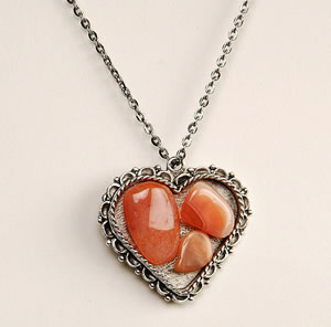 carnelian necklace - Michelle Turner - Etsy Store 286Taylor