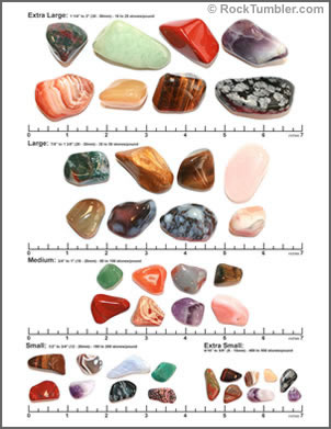 tumbled stone sizes