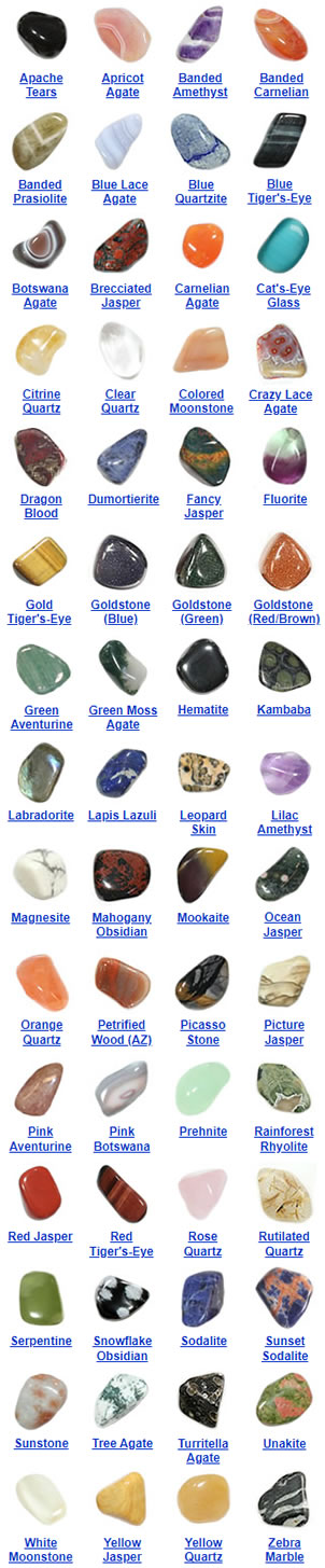 Tumbled Stone Varieties