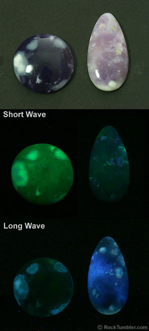 fluorescent morado opal
