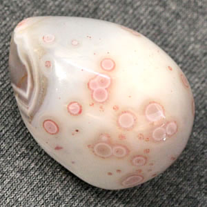 Pink Botswana eye agate