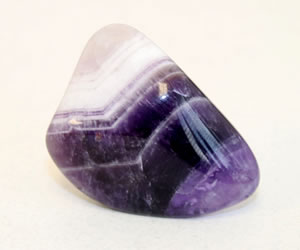 Banded amethyst