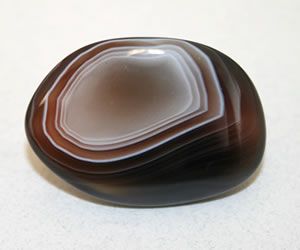 Botswana agate nodule