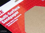 sandpaper for roughing smooth surfaces