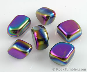 Iridescent hematite