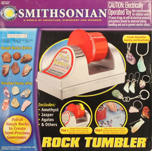 Smithsonian rock tumbler box