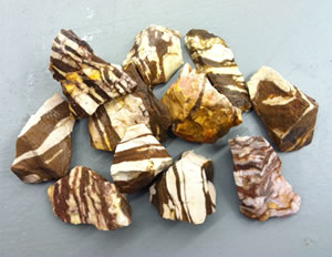 Rough zebra jasper