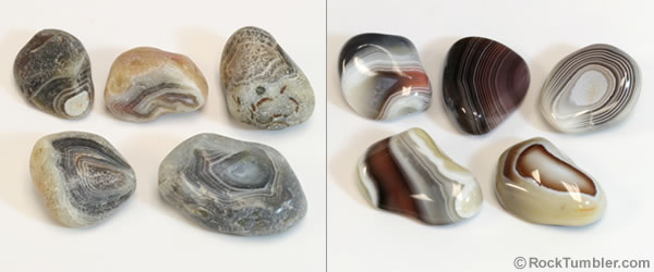 Gray Banded Agate