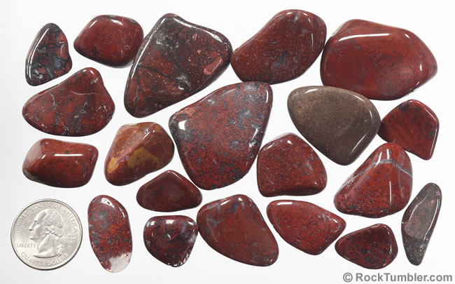 Polished Brenda Red Jasper