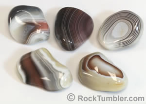Gray Banded Agate