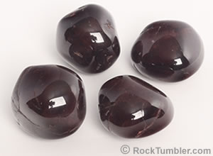 Nicely polished large garnets