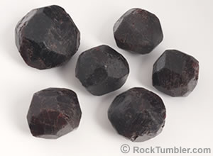 attractive garnet crystals