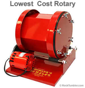 Thumler's Model B was the lowest cost rotary tumbler tested