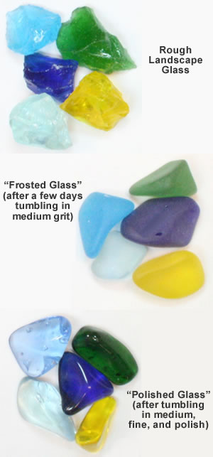 Make Sea Glass in a Rock Tumbler - It really works!