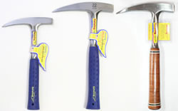 Pointed tip rock hammers